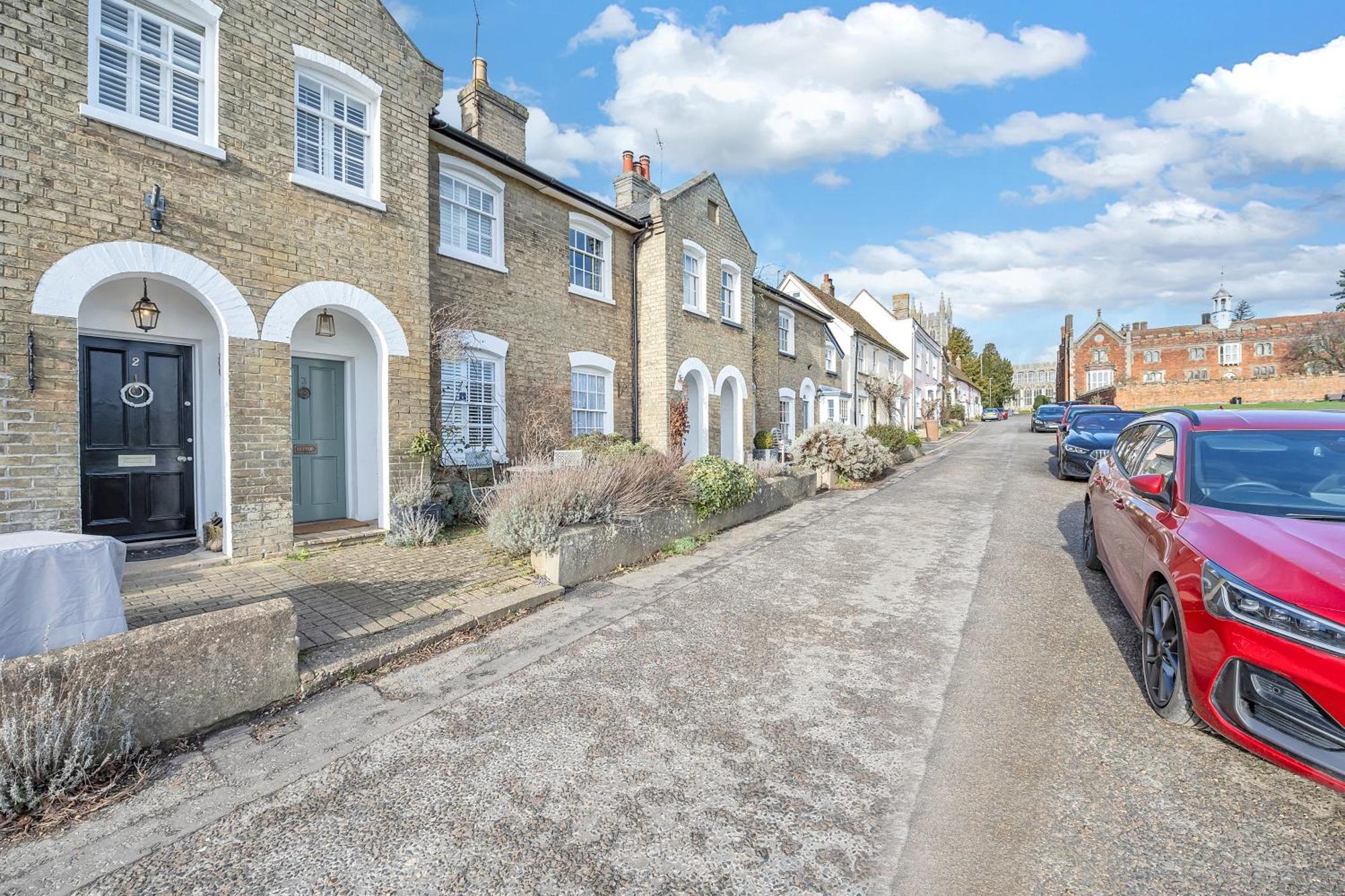 Charming Church Walk, Long Melford - 2 Bedroom Property With Parking Bagian luar foto